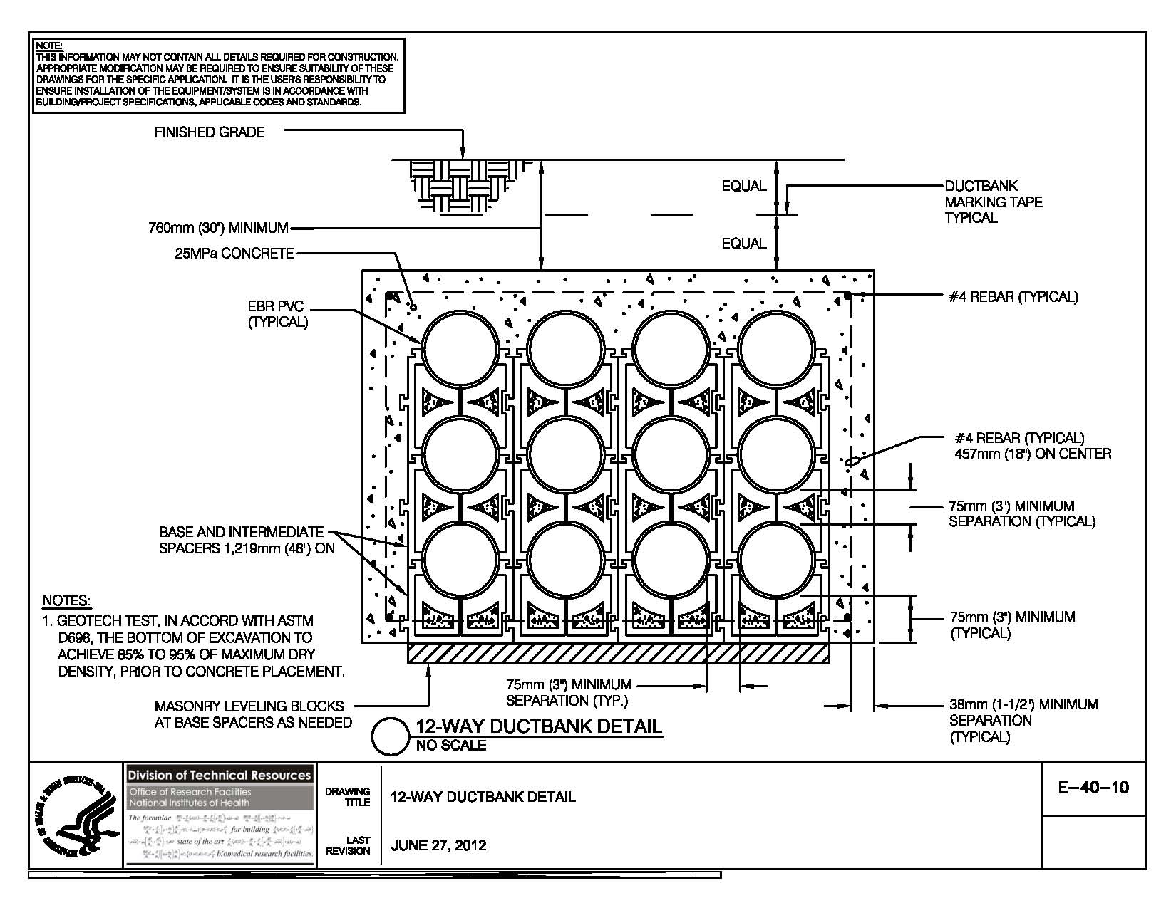 NIH Standard CAD Details
